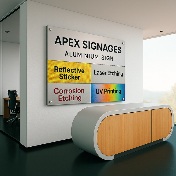 Aluminium Plate Signage