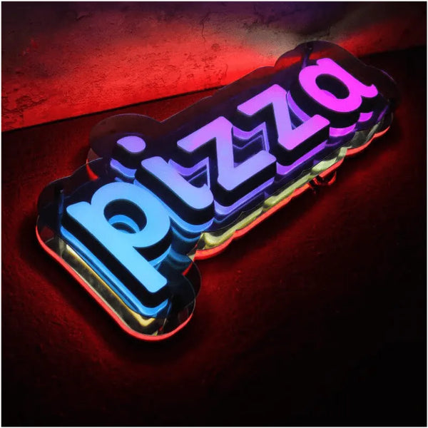 Bright & Eye-Catching Infinity Mirror LED Acrylic Letters (Multiple Sizes Available) - Apex Signages - Signage Singapore