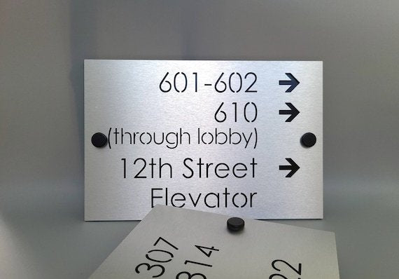 Commercial Direction Signage - Apex Signages - Signage Singapore