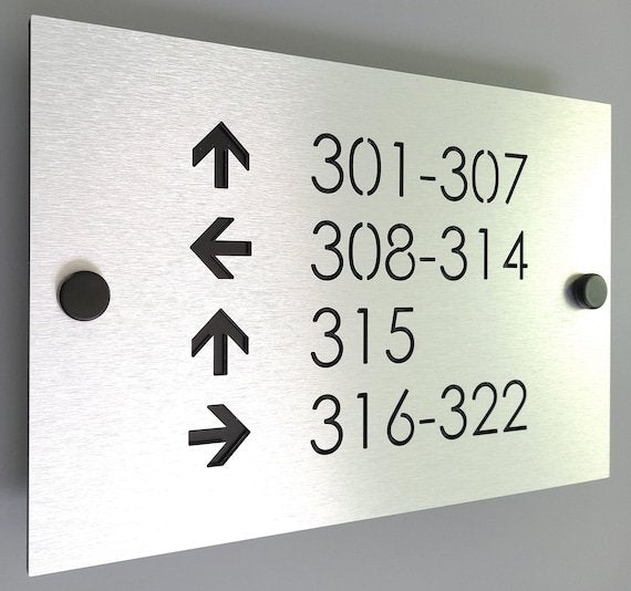 Commercial Direction Signage - Apex Signages - Signage Singapore