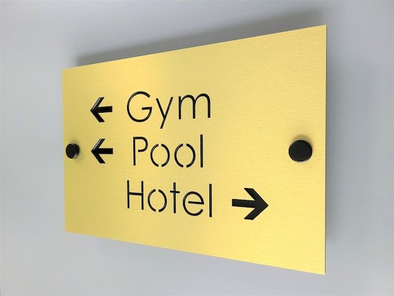 Commercial Direction Signage - Apex Signages - Signage Singapore