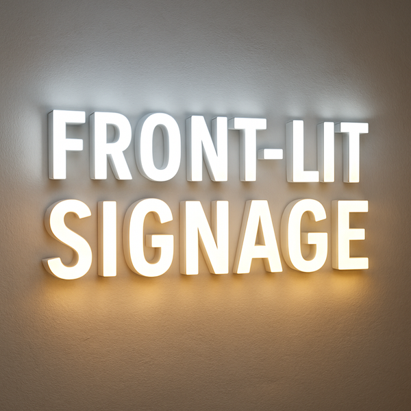 Front-lit LED Signage