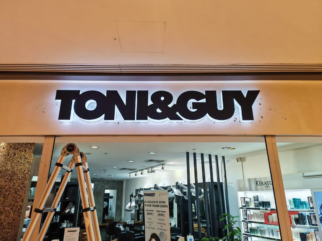 Frontlit/Backlit Acrylic Stainless Steel 3D Signage - Apex Signages - Signage Singapore