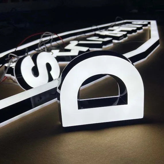 Frontlit/Backlit LED Acrylic Signage - Apex Signages - Signage Singapore