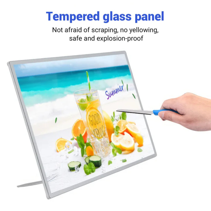 Indoor Use Only – LED Menu Board Display Light Box Sign for Bar Restaurant Drinks-shop - Apex Signages - Signage Singapore