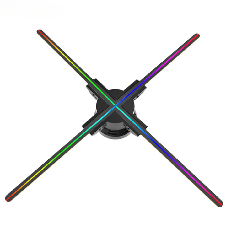 Innovative iOS Android PC APP WIFI Control Advertising Display Machine 3D Hologram LED Fan - Apex Signages - Signage Singapore