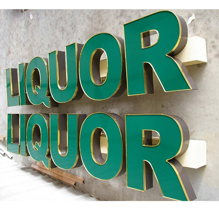 LED Channel Letter Sign, 6 Letters 12 to 36-inch Tall - Apex Signages - Signage Singapore