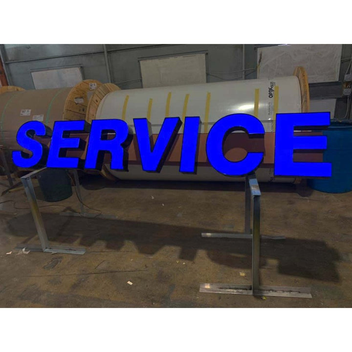LED Channel Letter Sign, 6 Letters 12 to 36-inch Tall - Apex Signages - Signage Singapore