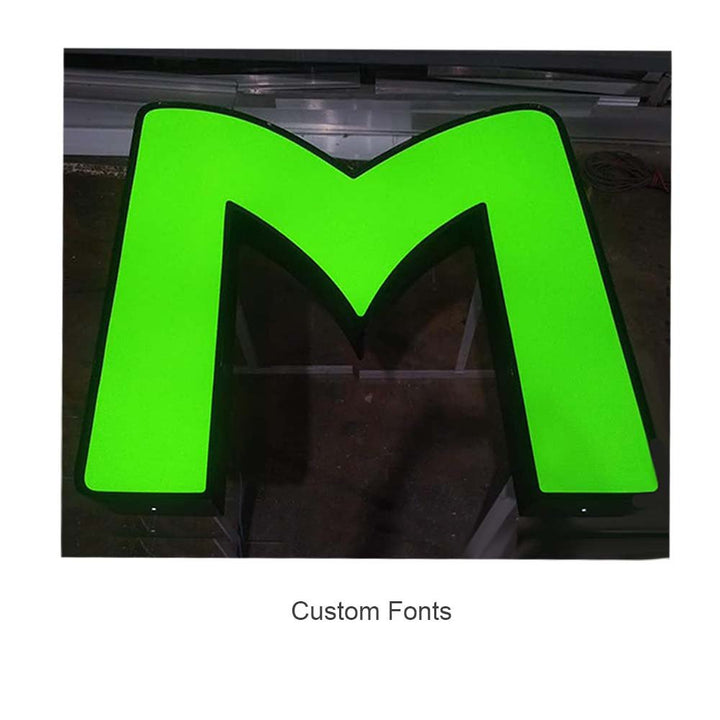 LED Channel Letter Sign, 6 Letters 12 to 36-inch Tall - Apex Signages - Signage Singapore