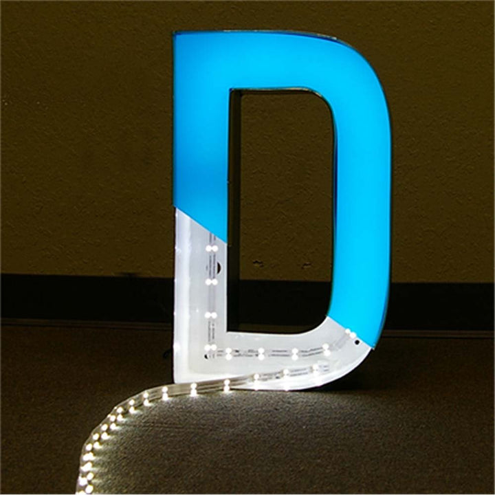 LED Channel Letter Sign, 6 Letters 12 to 36-inch Tall - Apex Signages - Signage Singapore