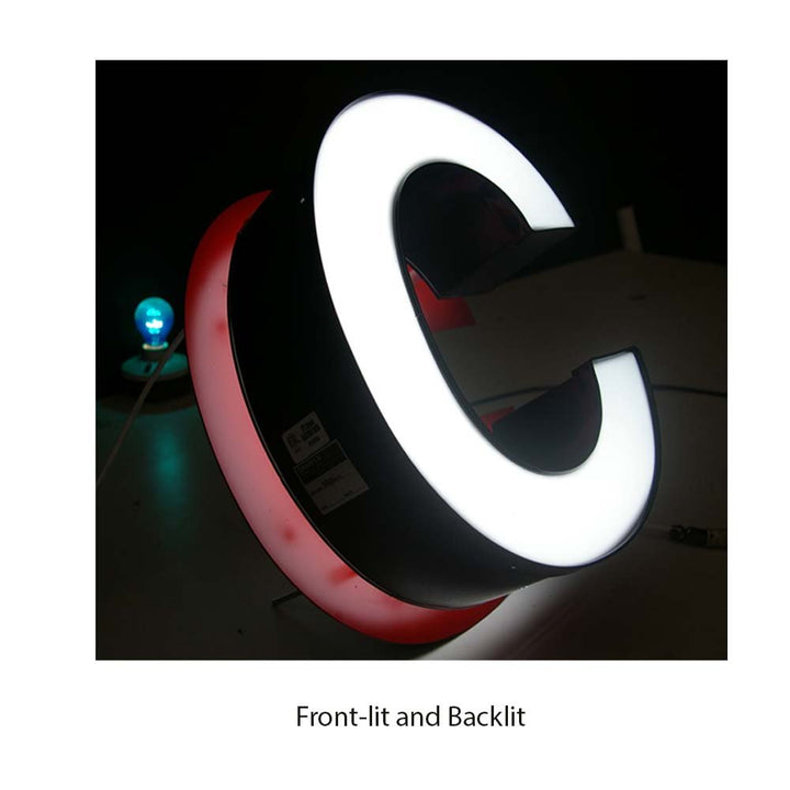 LED Channel Letter Sign, 6 Letters 12 to 36-inch Tall - Apex Signages - Signage Singapore