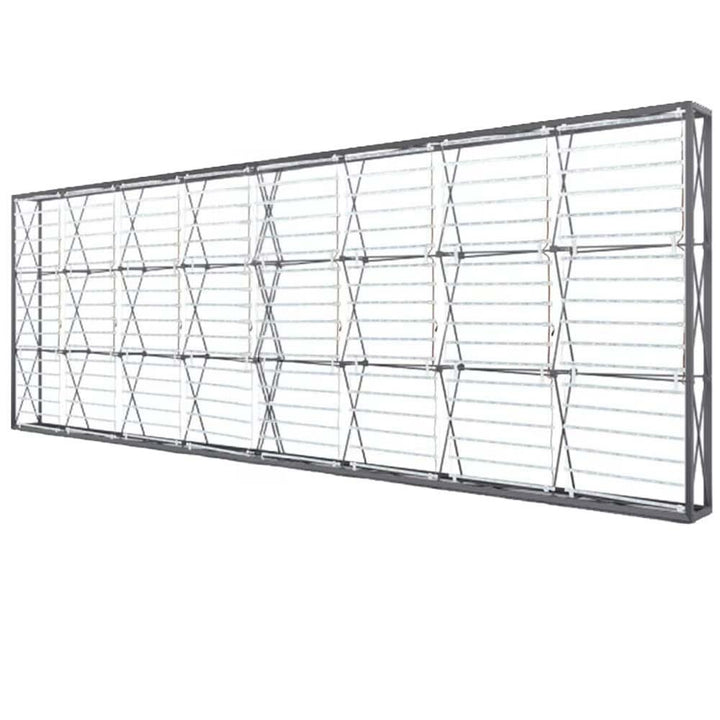 Lumiere Continuous Backlit Wall 20’w x 7.5’h SEG Pop Up Display - Apex Signages - Signage Singapore