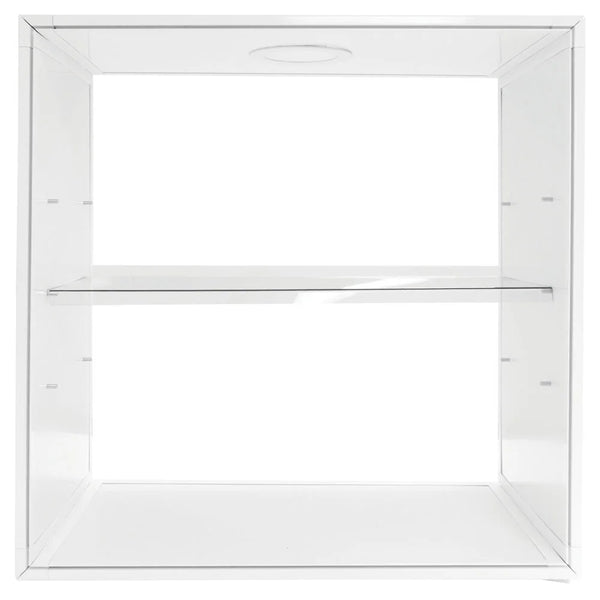 Lumiere Internal Shelf Under a Bright LED Light - Apex Signages - Signage Singapore