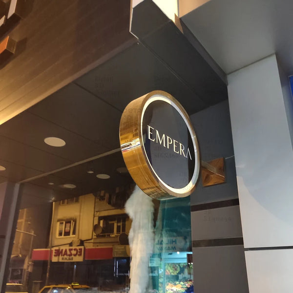 Metallic Doube-Sided Blade Sign - Apex Signages - Signage Singapore