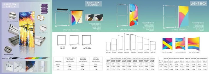 Portable Fabric Lightbox - Apex Signages - Signage Singapore