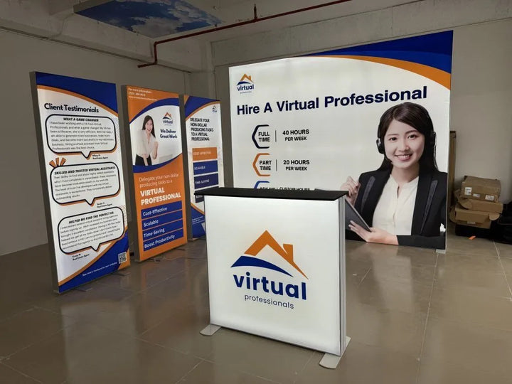 Portable Fabric Lightbox - Apex Signages - Signage Singapore