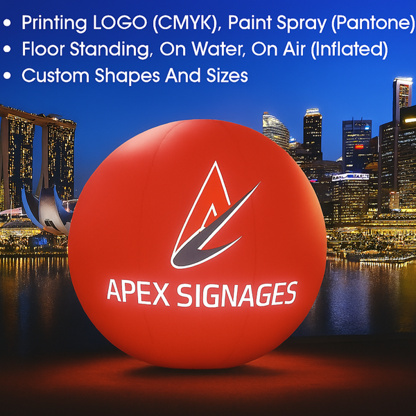 Balloon Lighted Display Signage